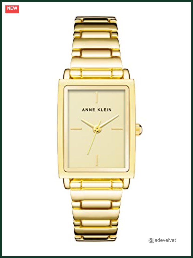 Womens Bracelet Watch With Textured Dial And Gold Tone Link Band